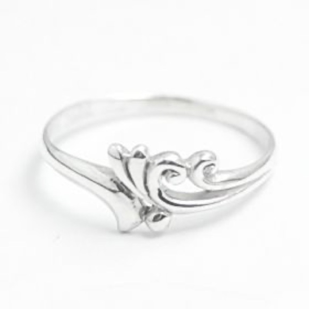 Handcrafted sterling silver ring